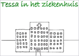 Tessa in het ziekenhuis