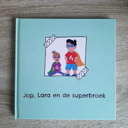 illustratie jop lara en de superbroek