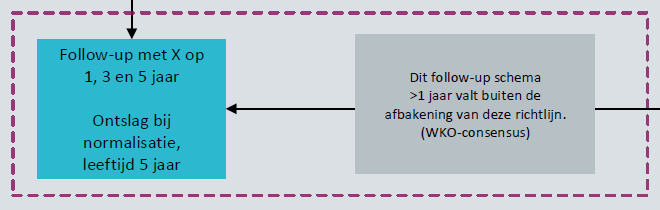 richtlijn ddh stroomschema follow up heupdysplasie